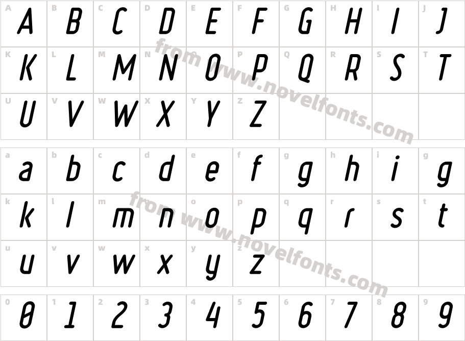 Ruler Volume Fill Bold ItalicCharacter Map