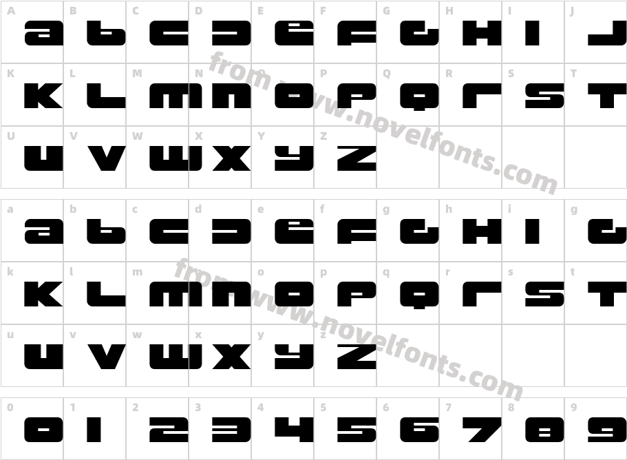 Rustproof BodyCharacter Map