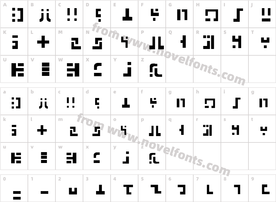 RylodianCharacter Map