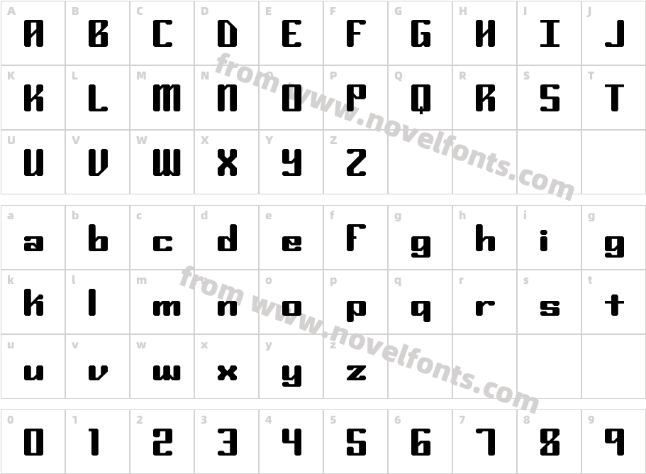 Ryuker BRKCharacter Map