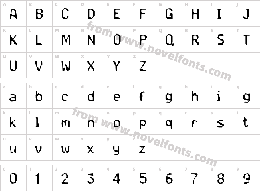 SB PhormicCharacter Map