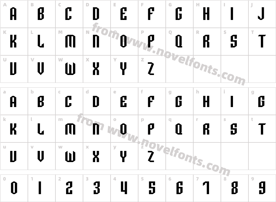 SF Archery Black SCCharacter Map