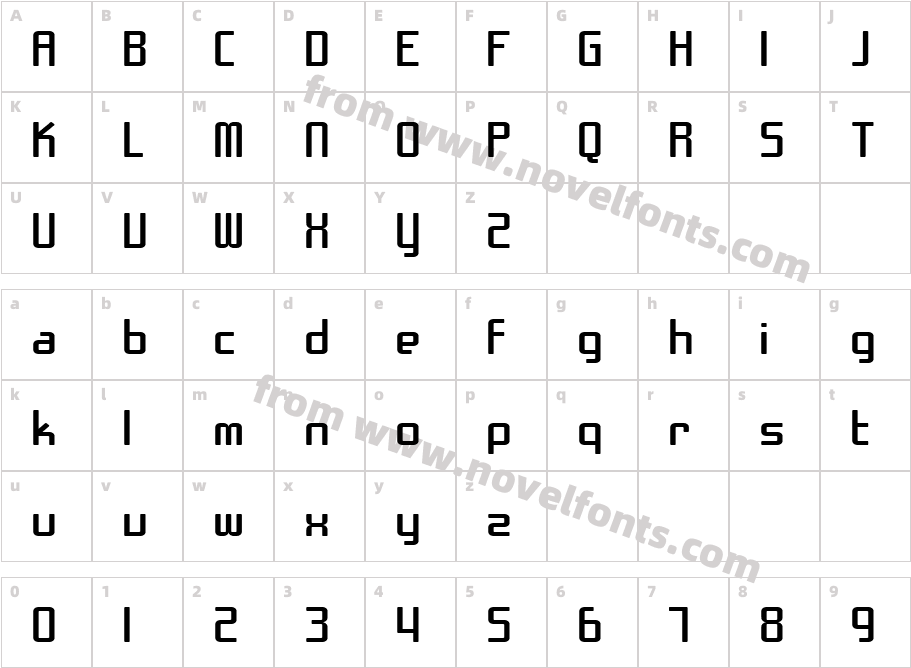 SF Chrome Fenders ExtendedCharacter Map