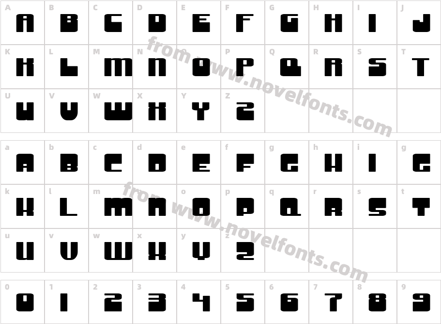 SF Groove Machine ExtUprightCharacter Map