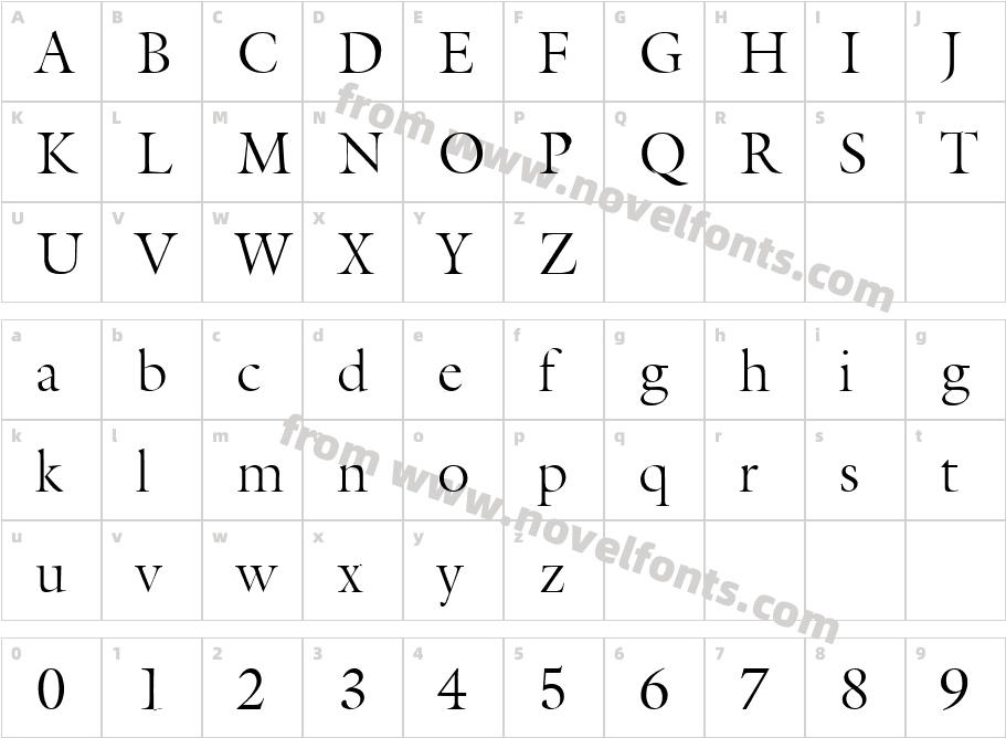 Acanthus Light SSi LightCharacter Map