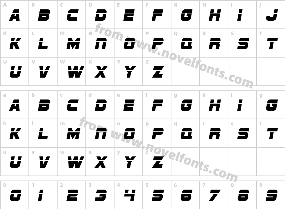 SF Sports NightCharacter Map