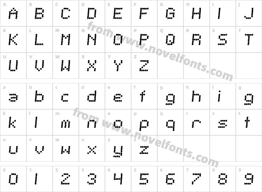 SF Telegraphic Bold ItalicCharacter Map