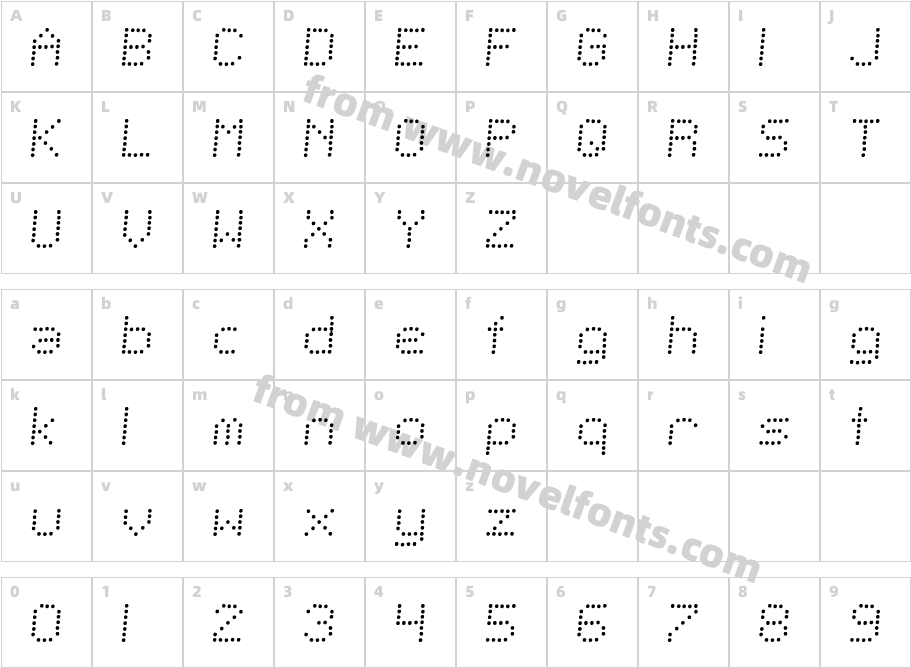 SF Telegraphic Light Bold ItalicCharacter Map