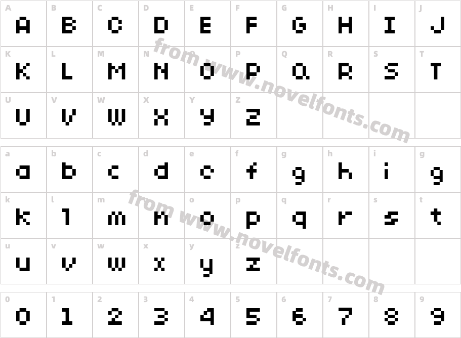 SG10Character Map