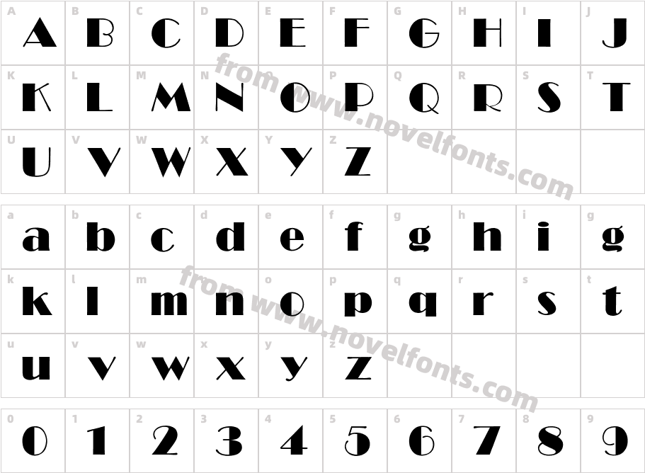 SHOW-LightCharacter Map