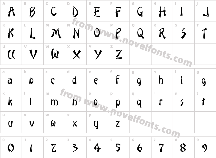 SMCHongKongCharacter Map