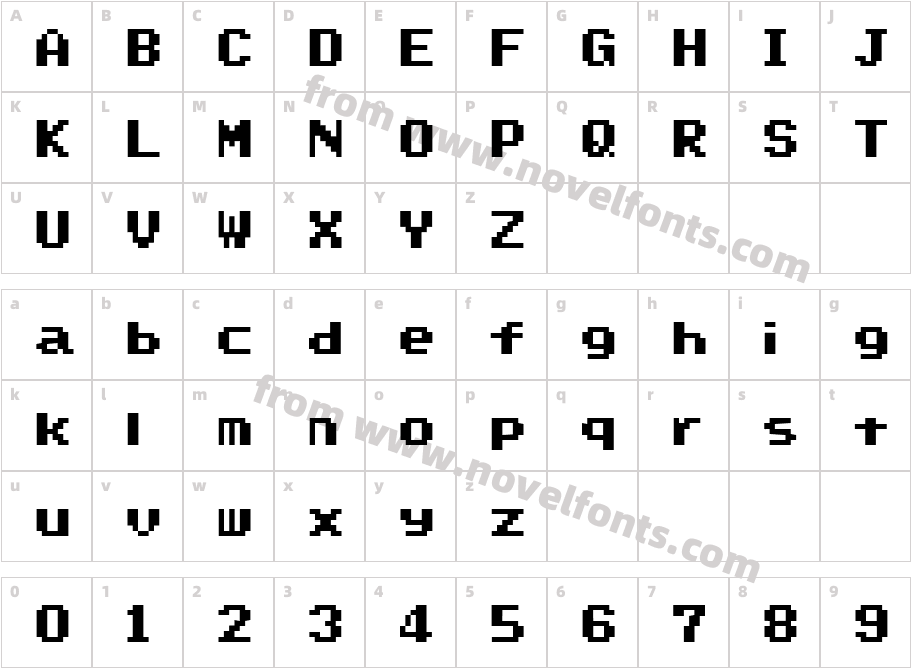 SMW Text NCCharacter Map