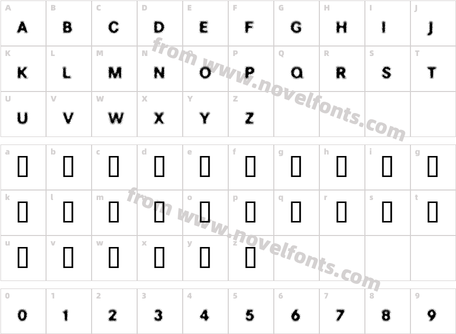 SOAKCharacter Map