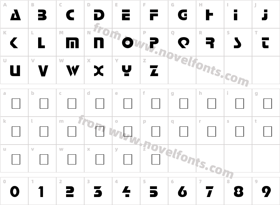 STOPCharacter Map