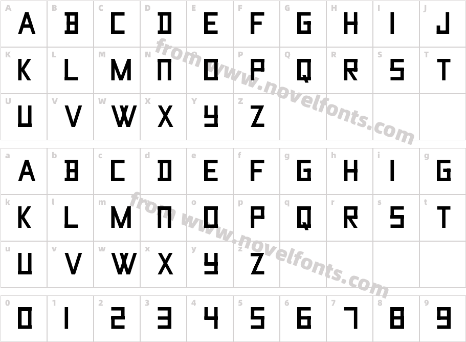 STORCharacter Map