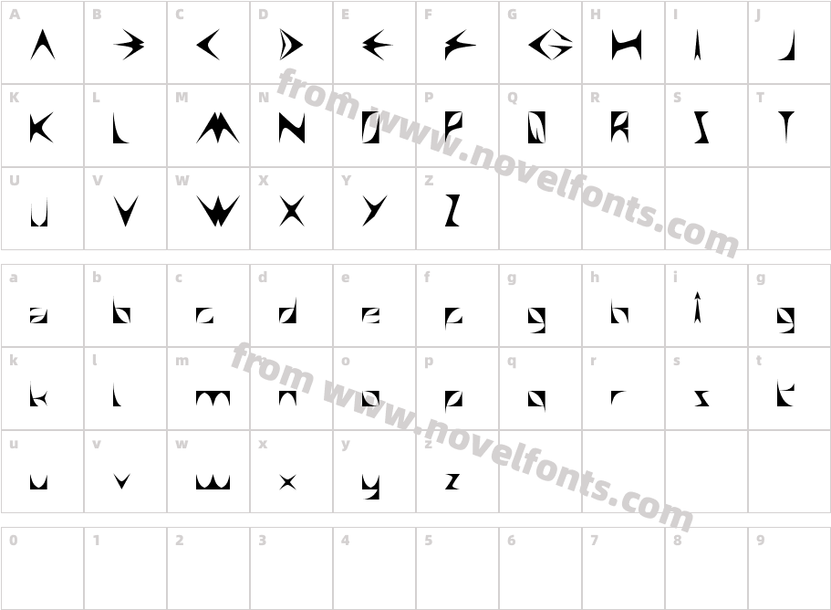 SWALLOW Sky NightCharacter Map