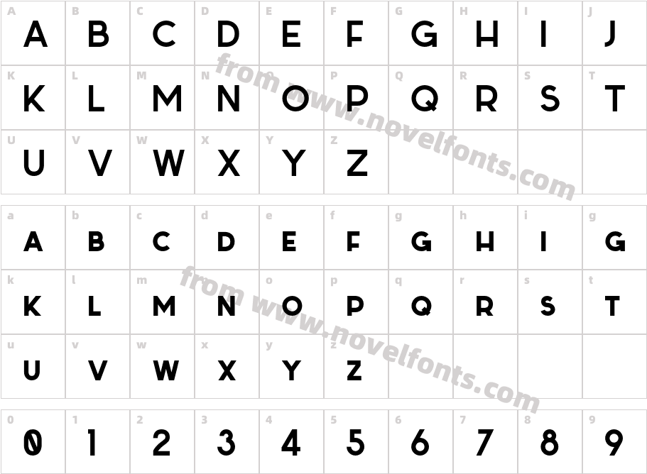 SabadoCharacter Map