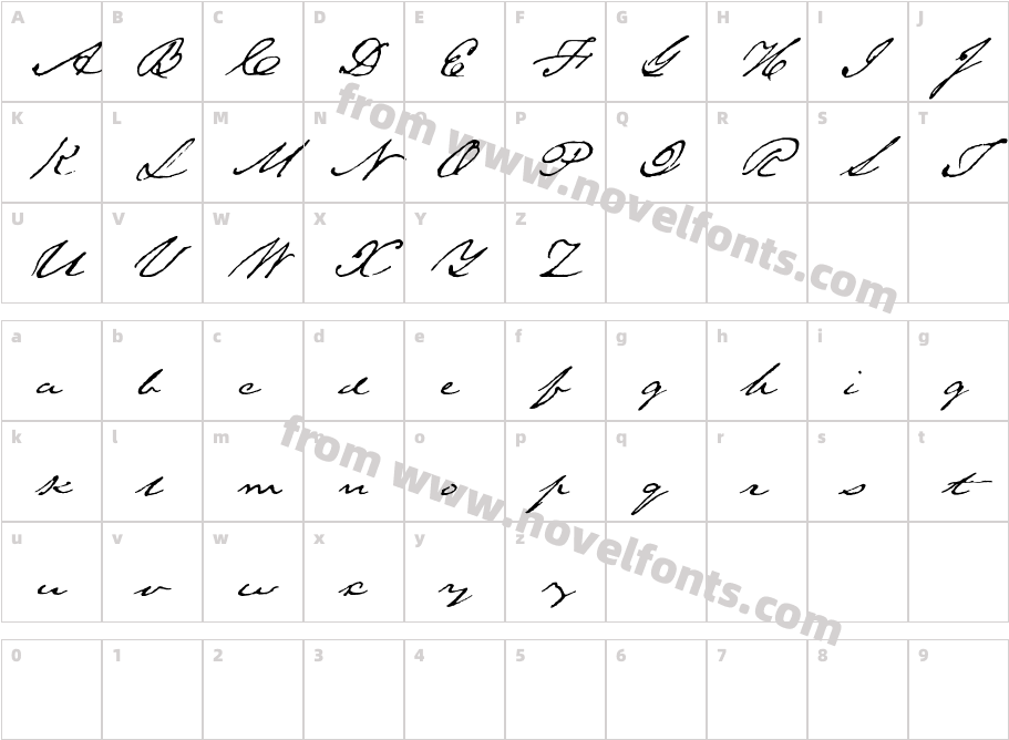 SaeculumCharacter Map