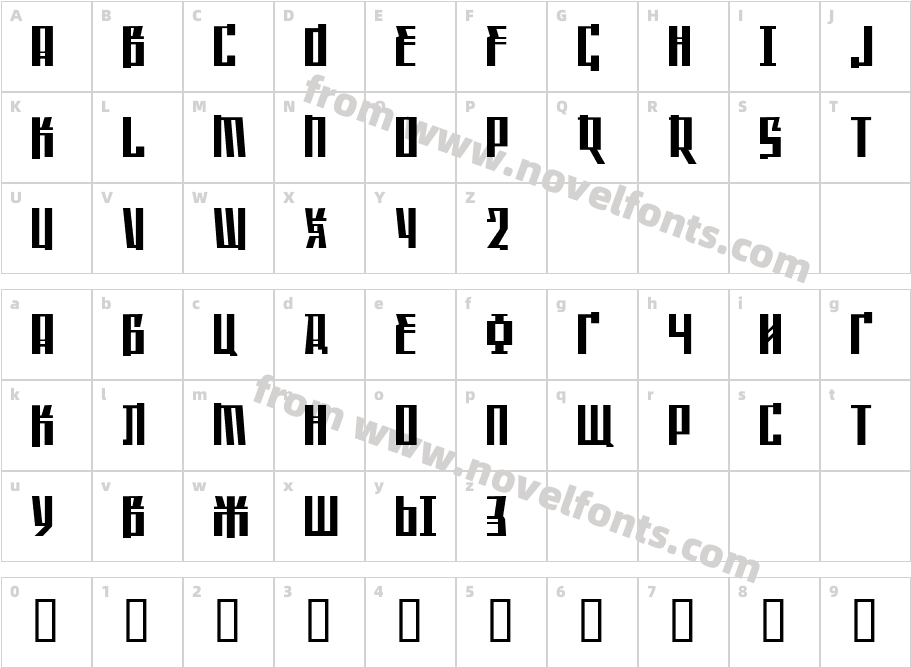 Saffron ColdWarCharacter Map