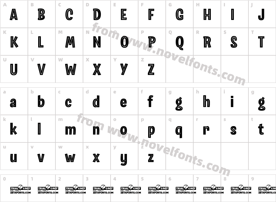 Salad Trial InlineCharacter Map