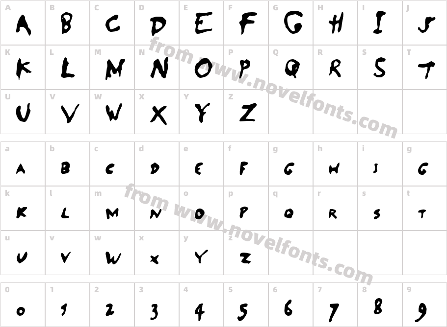 Salade De Fruits  — PommeCharacter Map