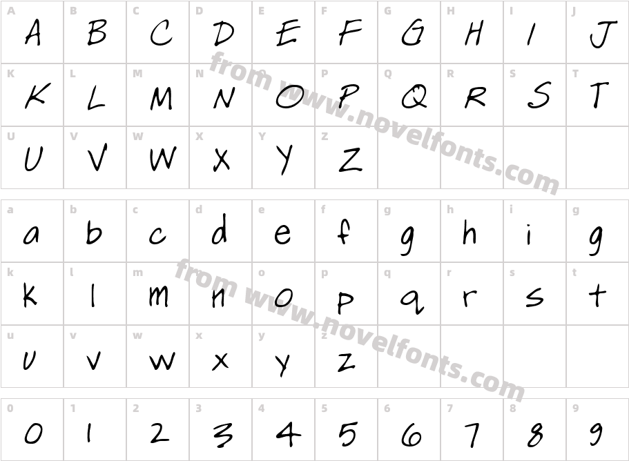 SashasHand-PlainCharacter Map