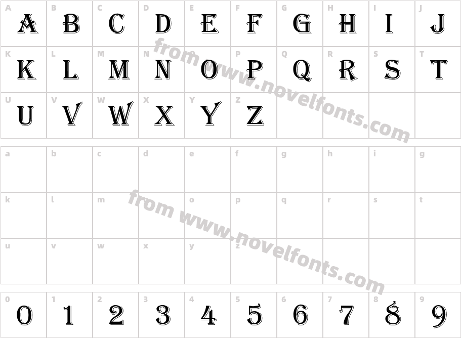 SaskatchewanCharacter Map