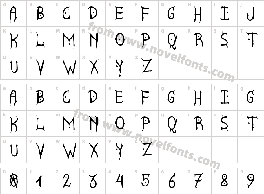 Satanyc Demoniac StCharacter Map