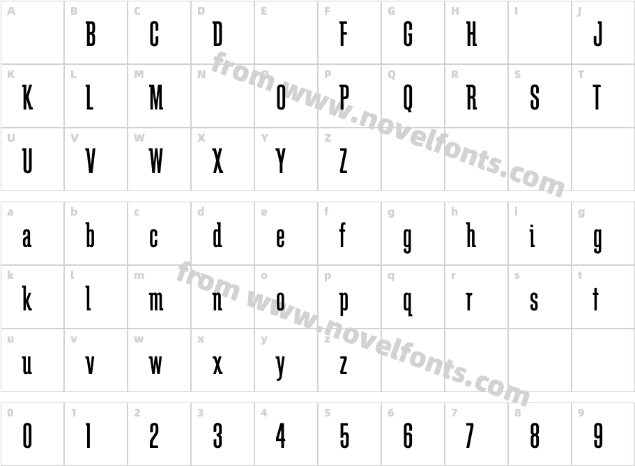 SchindlerMediumCharacter Map