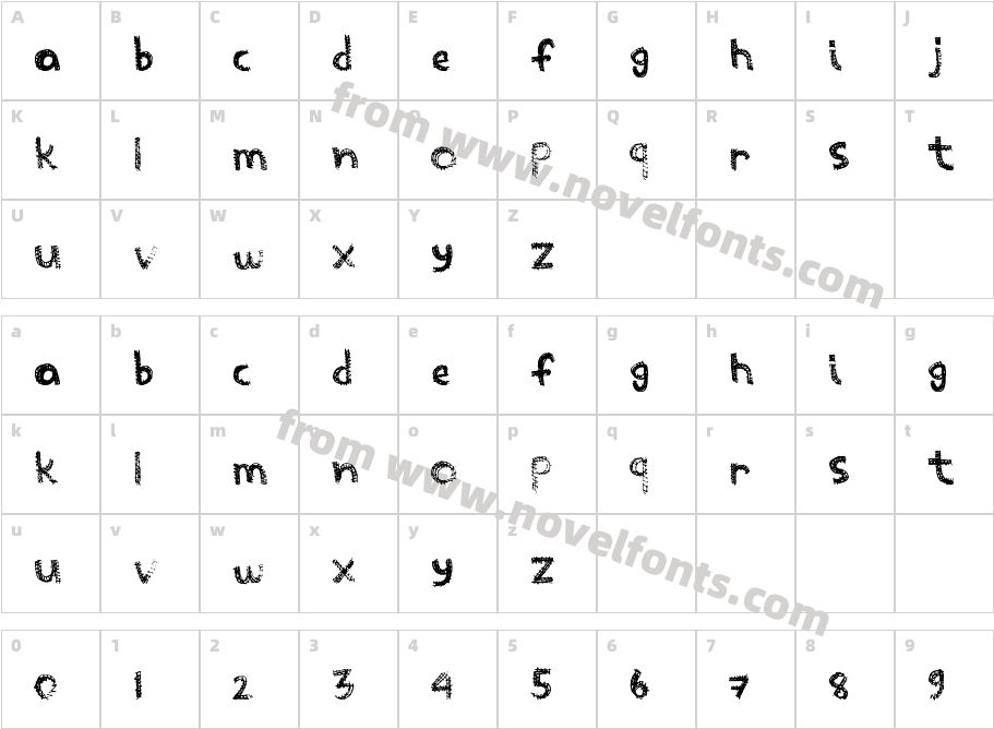 ScratchThisCharacter Map