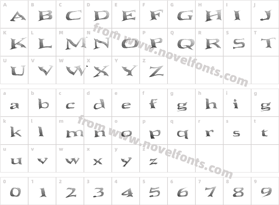 Seawave BasicCharacter Map