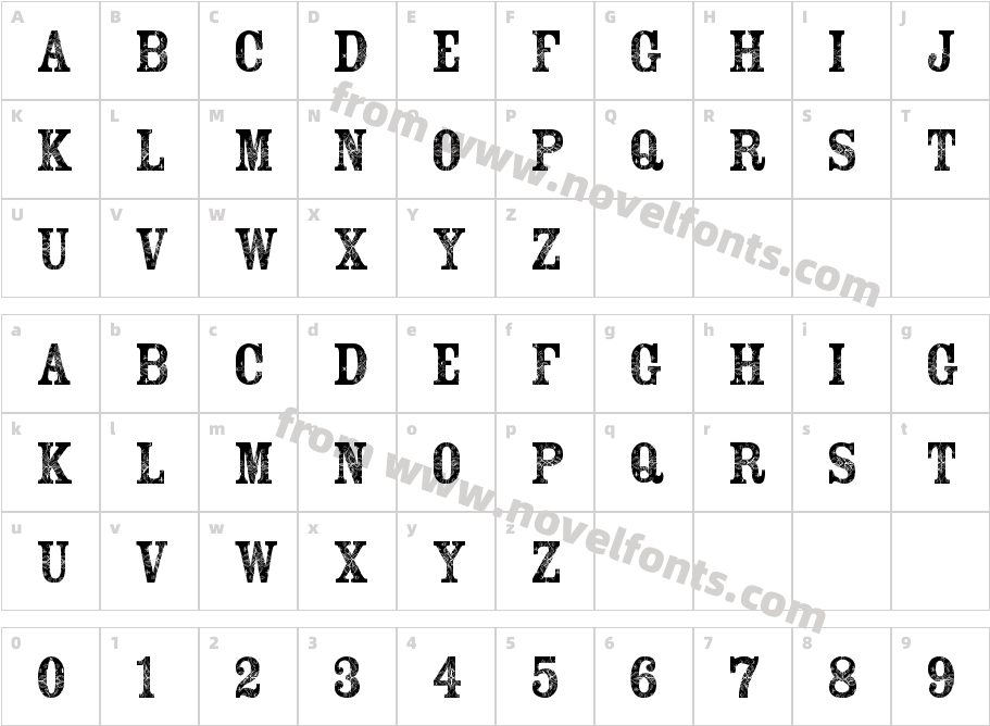 Sekar ArumCharacter Map