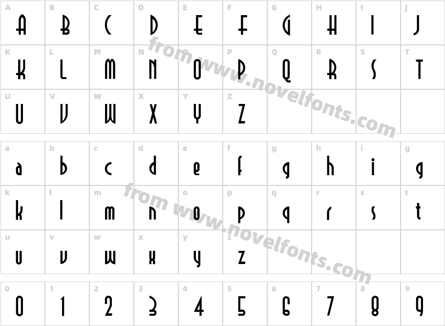 SelznickNormalCharacter Map