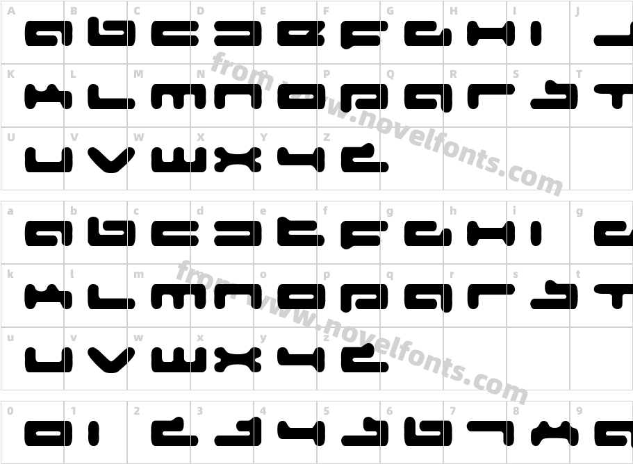 Senior ServiceCharacter Map