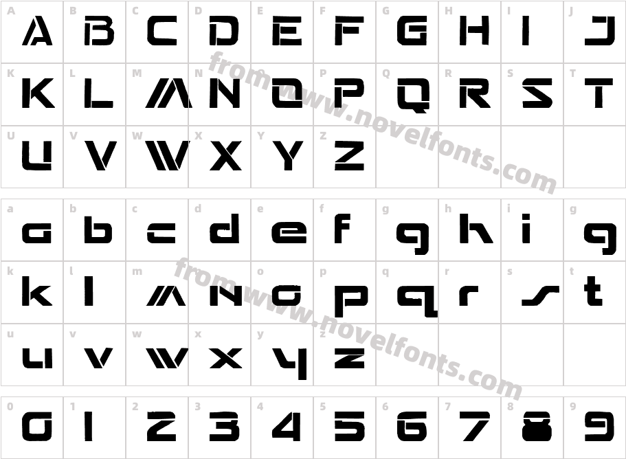 SeperatedCharacter Map