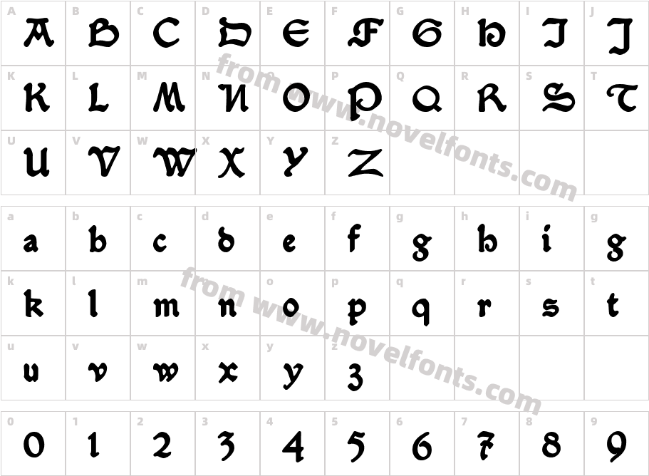 SerpentisBlackCharacter Map