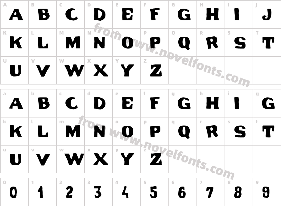 Set of TeethCharacter Map