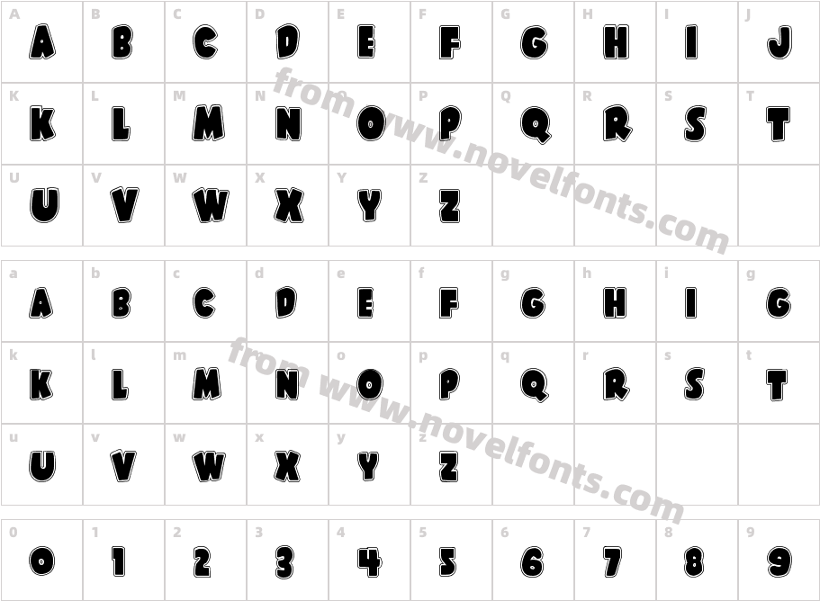 Shablagoo AcademyCharacter Map