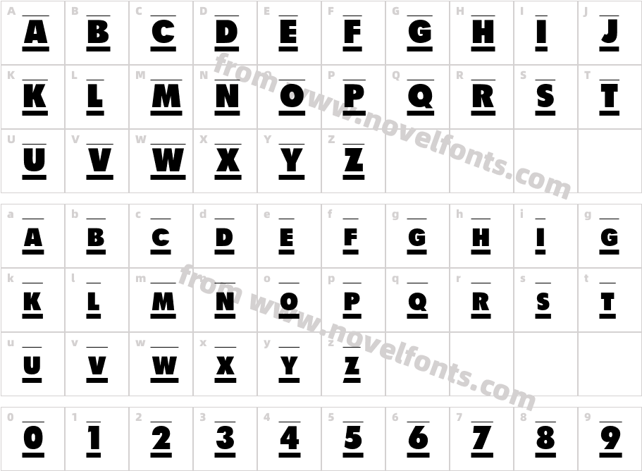 Shadow TagCharacter Map