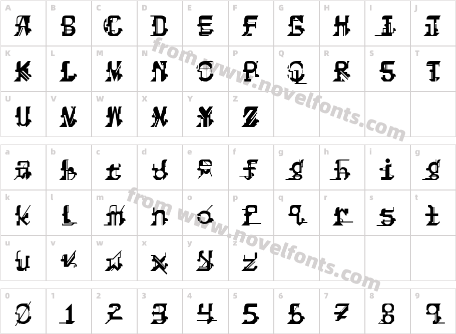 ShakopeeCharacter Map