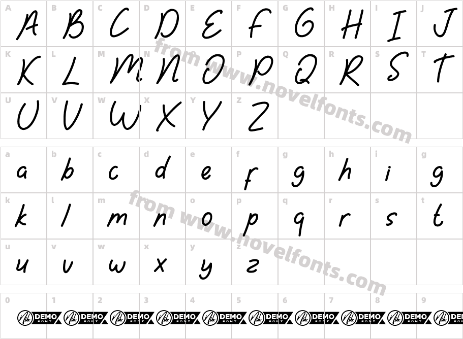 ShareNowDemoRegularCharacter Map