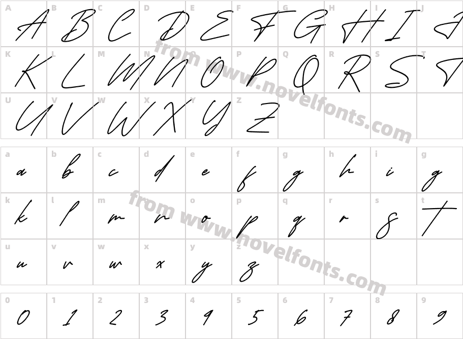 Delmonteria Fidmonte ItalicCharacter Map