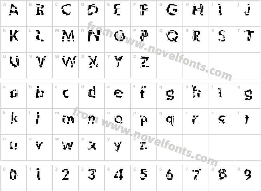 ShatteredCharacter Map