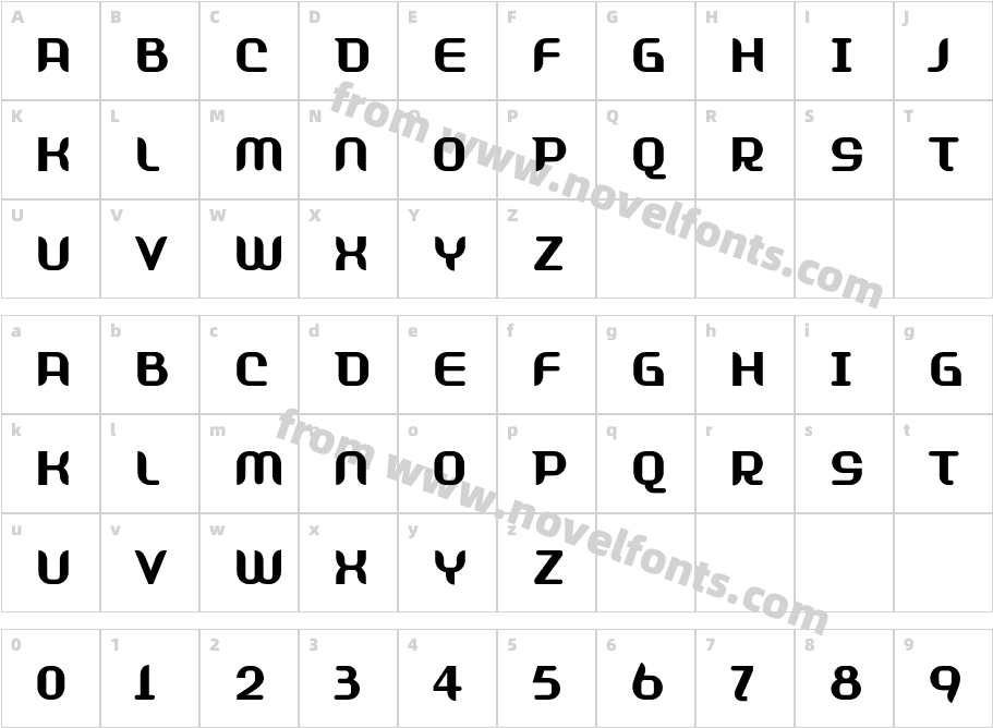 ShiftyCharacter Map