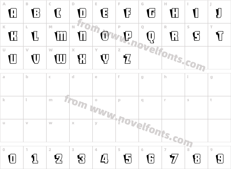 Sho-Card-CapsCharacter Map