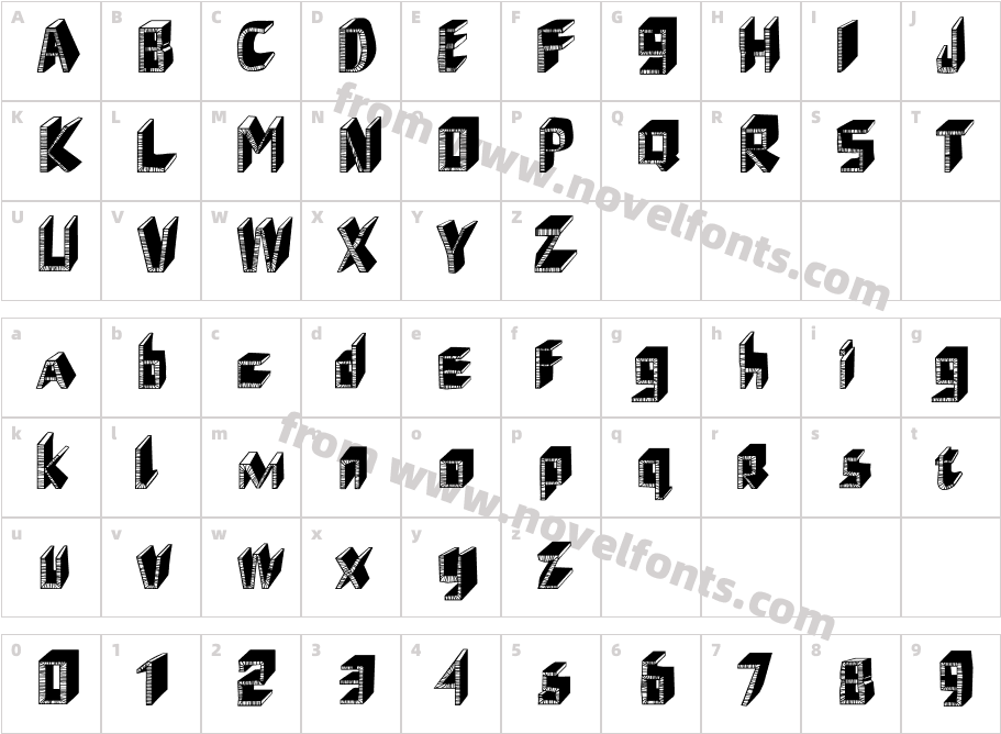 ShoeRepairs-DisplayCharacter Map