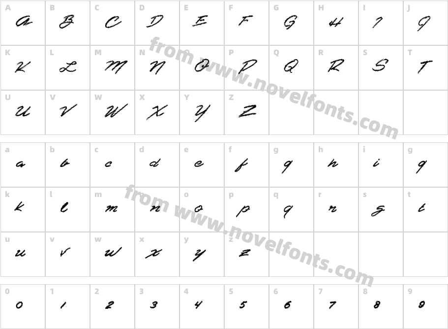 ShredderCharacter Map