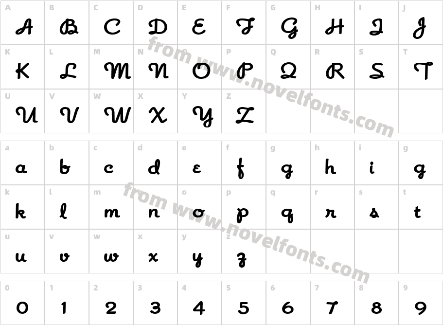 ShutUpCharacter Map