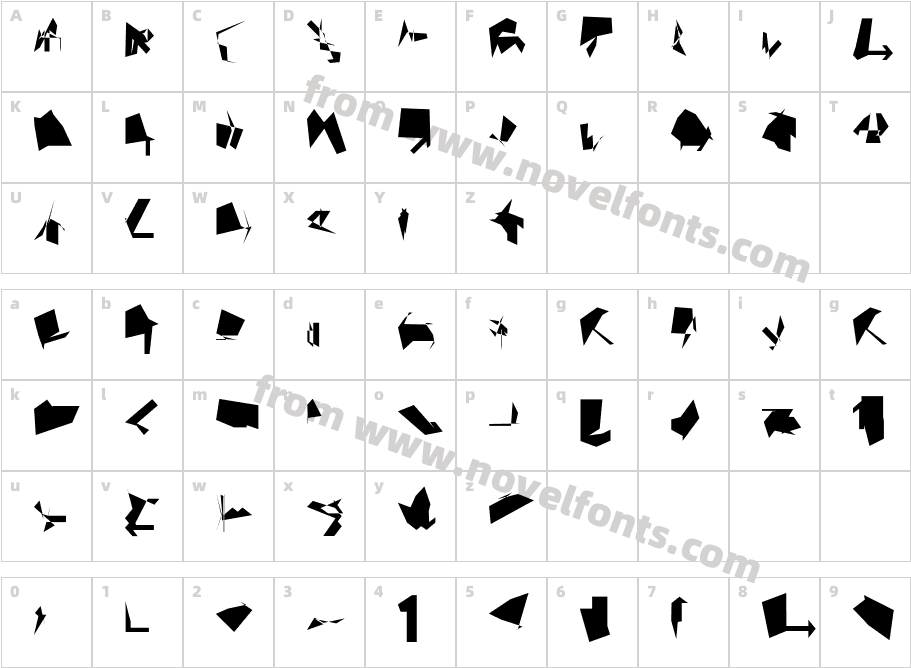 Siberia WideCharacter Map