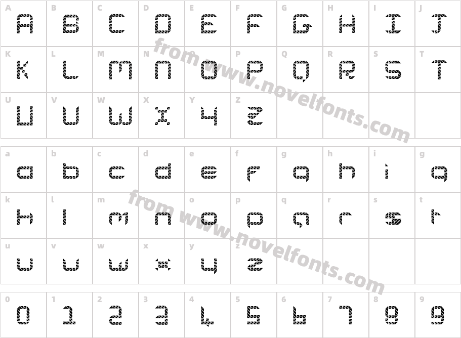 SidesAndCorners-OneCharacter Map